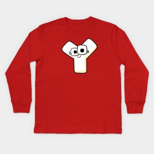 Y | Alphabet Lore Kids Long Sleeve T-Shirt